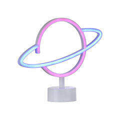 LeuchtenDirekt lauavalgusti Neon Saturn hind ja info | Laualambid | hansapost.ee