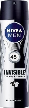 NIVEA spreideodorant Power Black&White meestele 150 ml hind ja info | Deodorandid | hansapost.ee