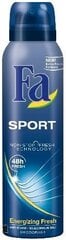 Дезодорант аэрозоль для мужчин Fa Men Sport Sporty Fresh 150 мл цена и информация | Fa Гигиенические товары | hansapost.ee