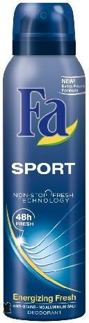Spreideodorant meestele Fa Men Sport Sporty Fresh 150 ml hind ja info | Deodorandid | hansapost.ee