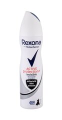 Спрей-дезодорант - антиперспирант Rexona Motion Sense Active Protection+ Invisible для женщин 150 мл цена и информация | Дезодоранты | hansapost.ee