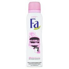 Pihustatav deodorant antiperspirant FA Invisible Sensitive 150 ml hind ja info | Fa Parfüümid, lõhnad ja kosmeetika | hansapost.ee