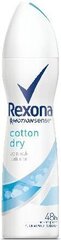 Rexona Cotton Dry spreideodorant 150 ml цена и информация | Дезодоранты | hansapost.ee