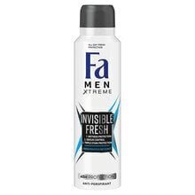 Pihustatav deodorant Fa Men Xtreme Invisible Fresh, 150 ml hind ja info | Deodorandid | hansapost.ee