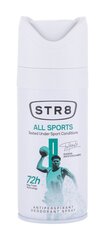 Spreideodorant STR8 All Sports meestele 150 ml hind ja info | Deodorandid | hansapost.ee