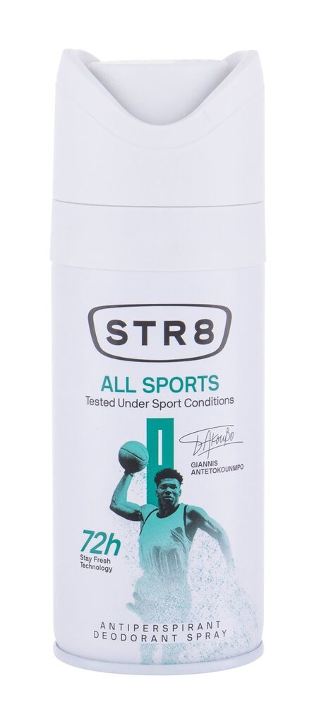 Spreideodorant STR8 All Sports meestele 150 ml цена и информация | Deodorandid | hansapost.ee