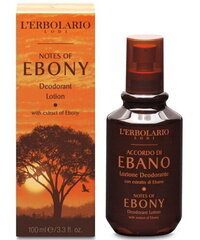 Spreideodorant L'Erbolario Ebony, 100 ml цена и информация | Дезодоранты | hansapost.ee