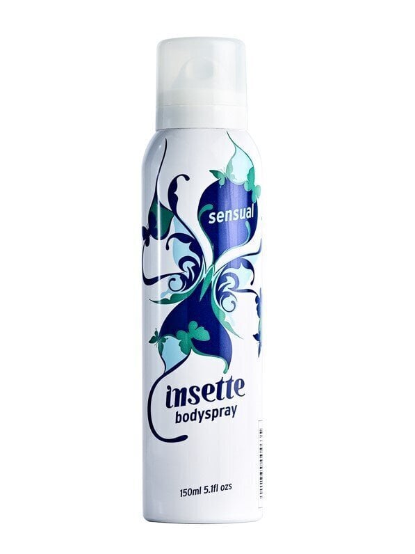 Spreideodorant Insette Sensual DeoSpray, 150 ml цена и информация | Deodorandid | hansapost.ee