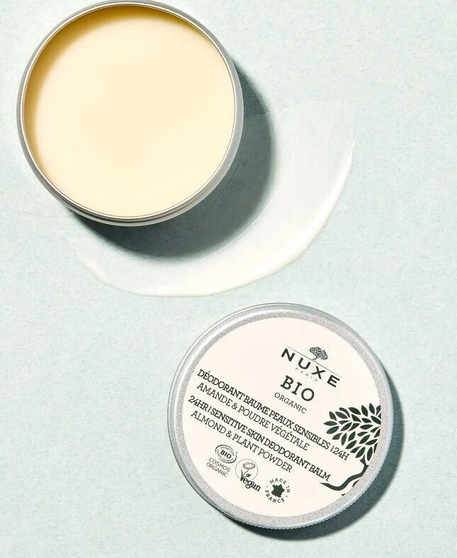 Tundliku naha deodorant-palsam Nuxe BIO 24h Sensitive Skin Deodorant Balm 50 ml hind ja info | Deodorandid | hansapost.ee