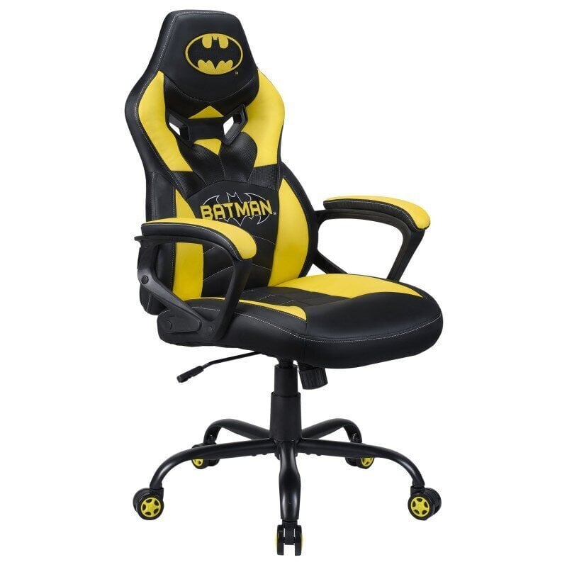 Mängutool Subsonic Junior Batman V2, must/kollane hind ja info | Kontoritoolid | hansapost.ee