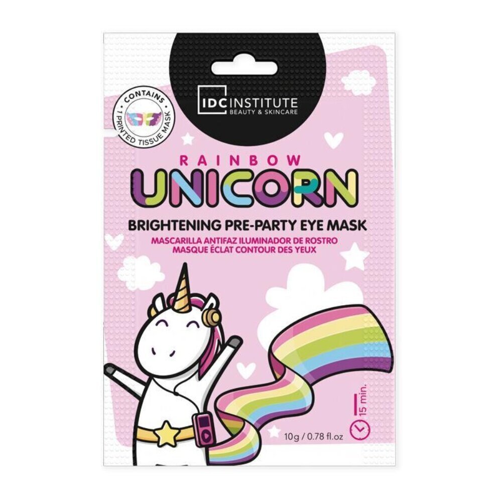 Valgendav silmaümbruse mask IDC Institute Unicorn Pre-Party, 10 g цена и информация | Näomaskid ja silmamaskid | hansapost.ee