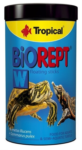 Tropical Biorept W toit vesikilpkonnadele, 75 g цена и информация | Eksootiliste loomade toit | hansapost.ee
