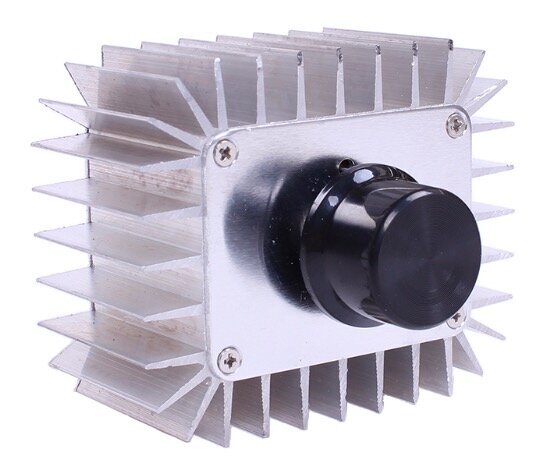 AC mootori regulaator SCR 220V 5000W цена и информация | Pistikupesad ja lülitid | hansapost.ee