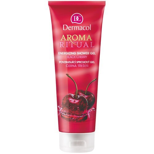 Dušigeel Dermacol Aroma Ritual Black Cherry, 250 ml price and information | Dušigeelid, õlid | hansapost.ee