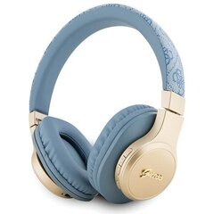 Original Bluetooth Headphones GUESS 4G Script GUBH604GEMB blue цена и информация | Наушники | hansapost.ee
