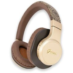Original Bluetooth Headphones GUESS 4G Script GUBH604GEMW brown цена и информация | Наушники | hansapost.ee