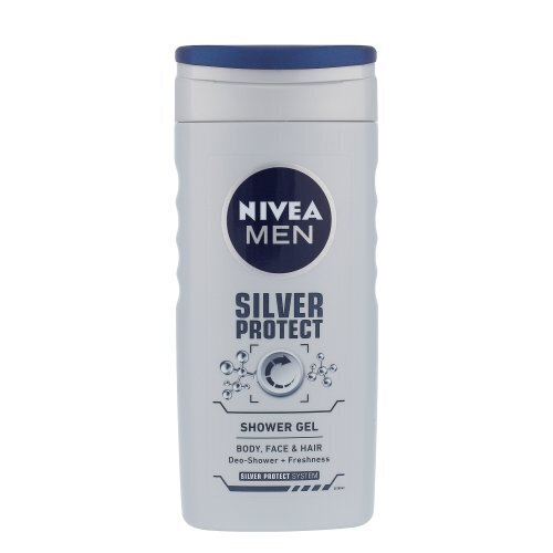 Dušigeel Nivea Men Silver Protect 3in1 250 ml цена и информация | Dušigeelid, õlid | hansapost.ee