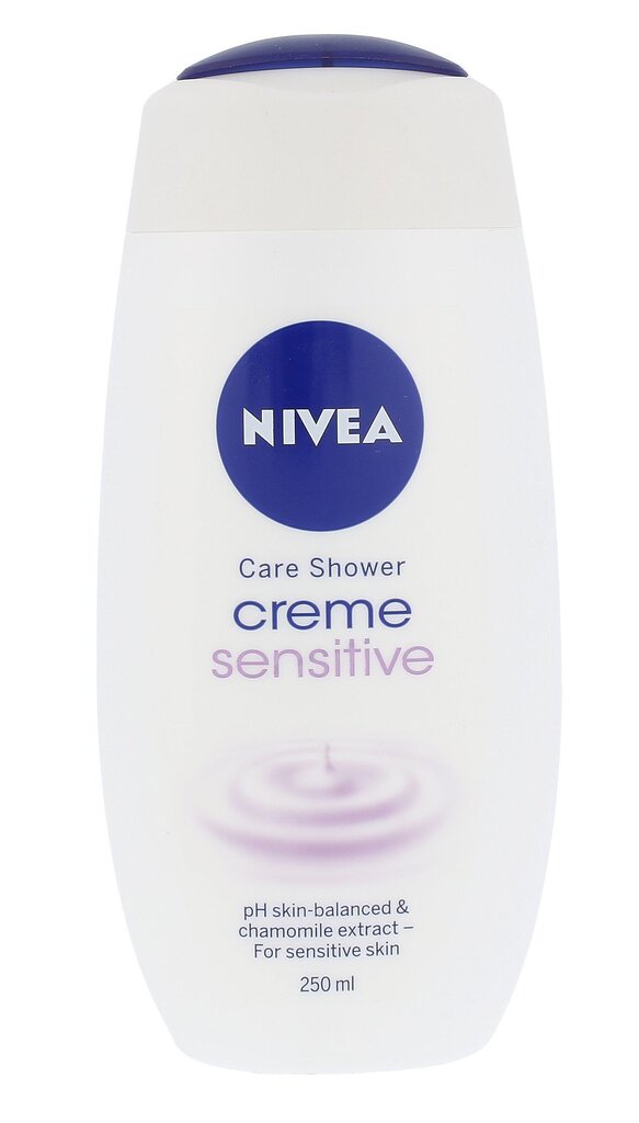 Dušigeel Nivea Creme Sensitive 250 ml hind ja info | Dušigeelid, õlid | hansapost.ee