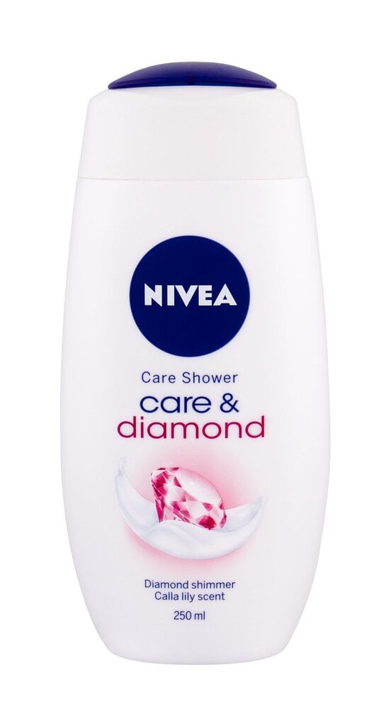 Nivea Care & Diamond dušikreem 250 ml цена и информация | Dušigeelid, õlid | hansapost.ee