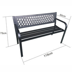 Aiapink Kalia, must price and information | Garden benches | hansapost.ee