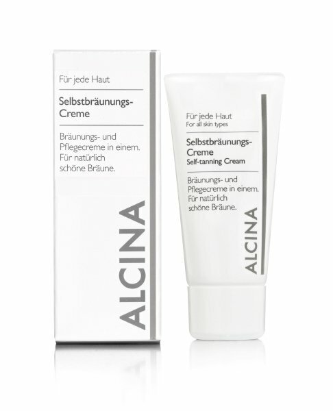 Isepruunistav kreem Alcina Self-Tanning Cream, 50 ml цена и информация | Isepruunistavad kreemid | hansapost.ee