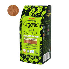 Растительные волосы краски Radico Color Me Organic Caramel Blonde, 100 г цена и информация | Краска для волос | hansapost.ee