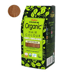 Taimne juuksevärv Radico Color Me Organic Light Ash Blonde, 100 g hind ja info | Juuksevärvid | hansapost.ee
