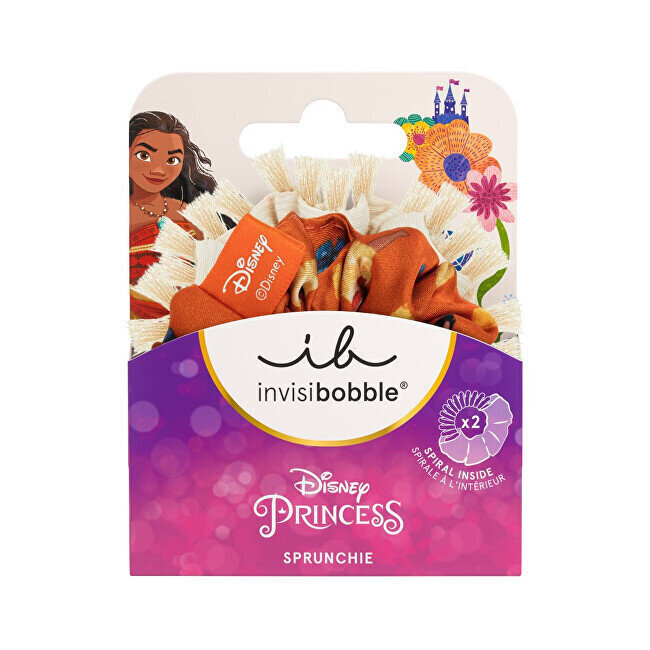 Juuksekummid Invisibobble Kids Sprunchie Disney Moana, 2 tk hind ja info | Juukseaksessuaarid | hansapost.ee