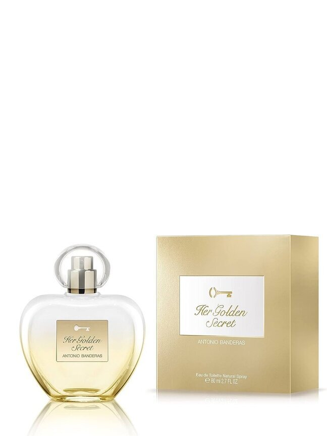 Tualettvesi Antonio Banderas Her Golden Secret EDT naistele, 80 ml hind ja info | Parfüümid naistele | hansapost.ee