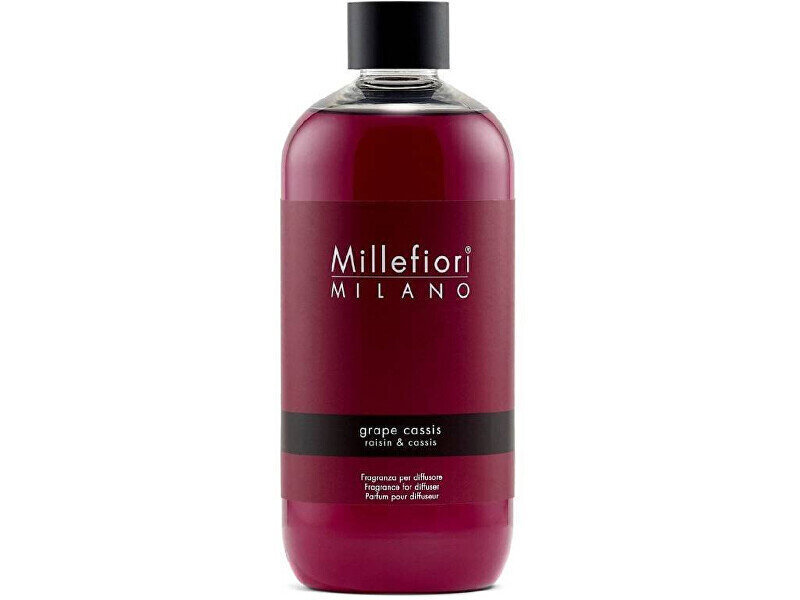 Kodulõhna täide Millefiori Milano Grape Cassis, 500 ml hind ja info | Lõhnapulgad ja kodulõhnastajad | hansapost.ee