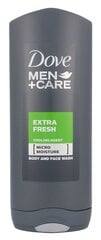 Dušigeel Dove Men +Care Extra Fresh meestele 400 ml hind ja info | Dušigeelid, õlid | hansapost.ee