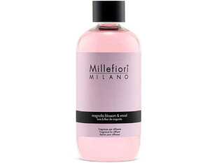 Kodulõhna täide Millefiori Milano Magnolia Blossom&Wood, 250 ml price and information | Lõhnapulgad ja kodulõhnastajad | hansapost.ee