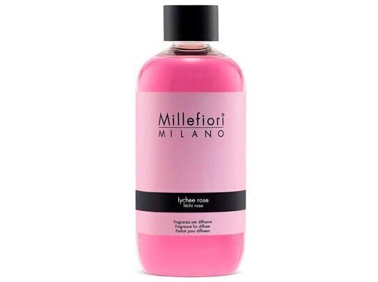 Kodulõhna täide Millefiori Milano Lychee Rose, 250 ml hind ja info | Lõhnapulgad ja kodulõhnastajad | hansapost.ee