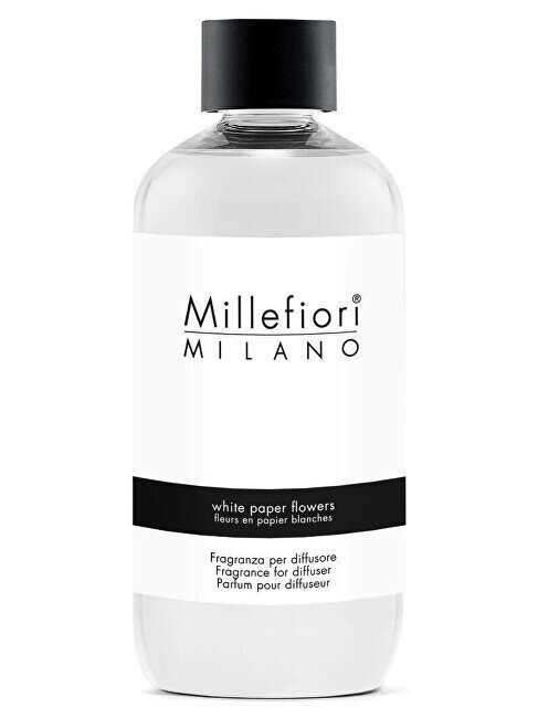 Kodulõhna täide Millefiori Milano White Paper Flowers, 250 ml hind ja info | Lõhnapulgad ja kodulõhnastajad | hansapost.ee