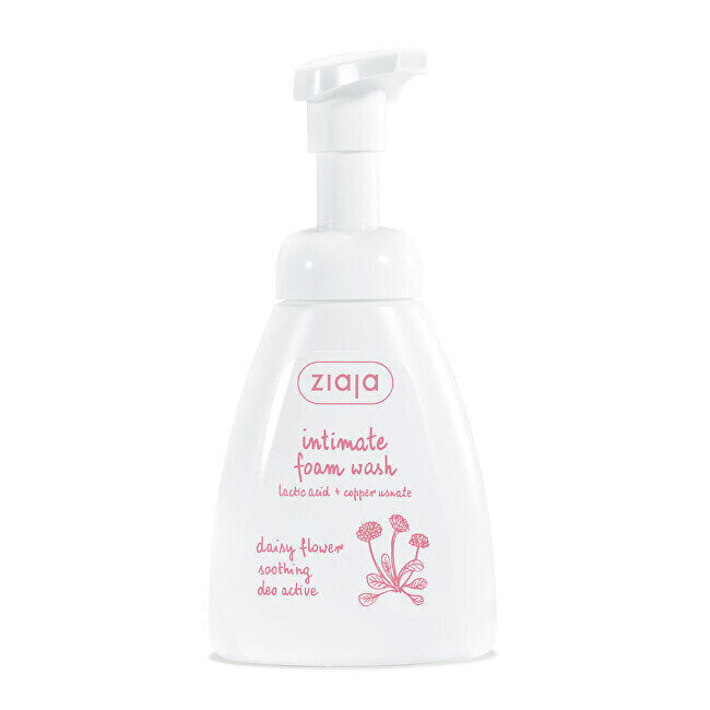 Intiimhügieeni vahutav pesugeel Ziaja Daisy Flower, 250 ml цена и информация | Intiimhügieeni tooted | hansapost.ee