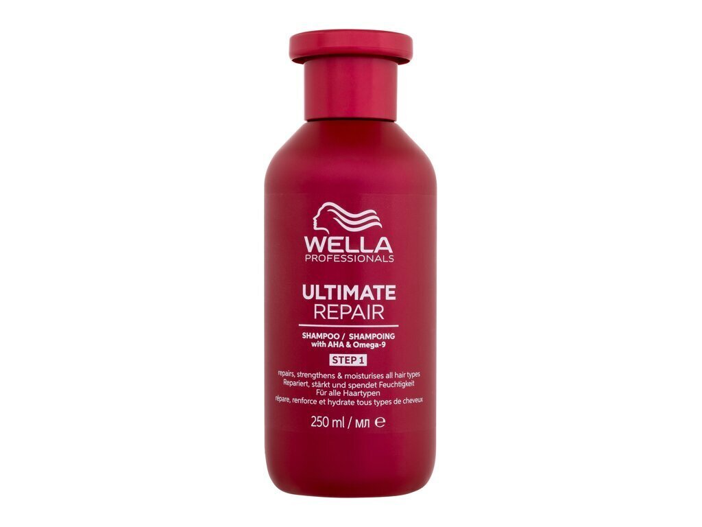Taastav šampoon juustele Wella Professionals Ultimate Repair, 250 ml hind ja info | Šampoonid | hansapost.ee