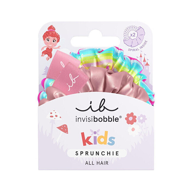 Juuksekummid Invisibobble Kids Sprunchie Slim Too Good to be Blue, 2 tk hind ja info | Juukseaksessuaarid | hansapost.ee