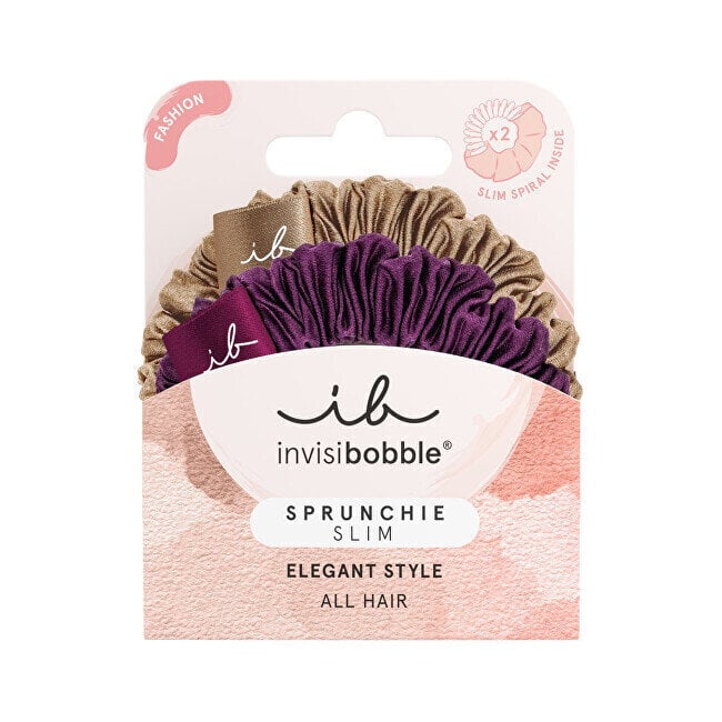 Juuksekummid Invisibobble Sprunchie Slim The Snuggle is Real, 2 tk цена и информация | Juukseaksessuaarid | hansapost.ee