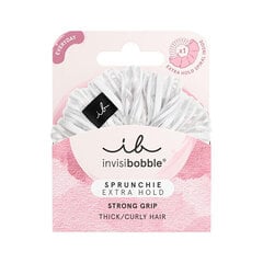 Резинка для волос Invisibobble Sprunchie Extra Hold Pure White цена и информация | Аксессуары для волос | hansapost.ee