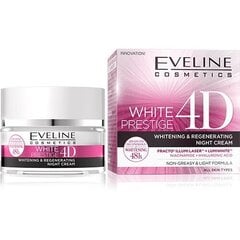 Крем для лица Eveline Cosmetics White Prestige 4D Whitening, 50 мл цена и информация | Кремы для лица | hansapost.ee