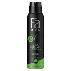 Deodorant Fa Men Spicy Bergamot, 150 ml hind ja info | Fa Parfüümid, lõhnad ja kosmeetika | hansapost.ee