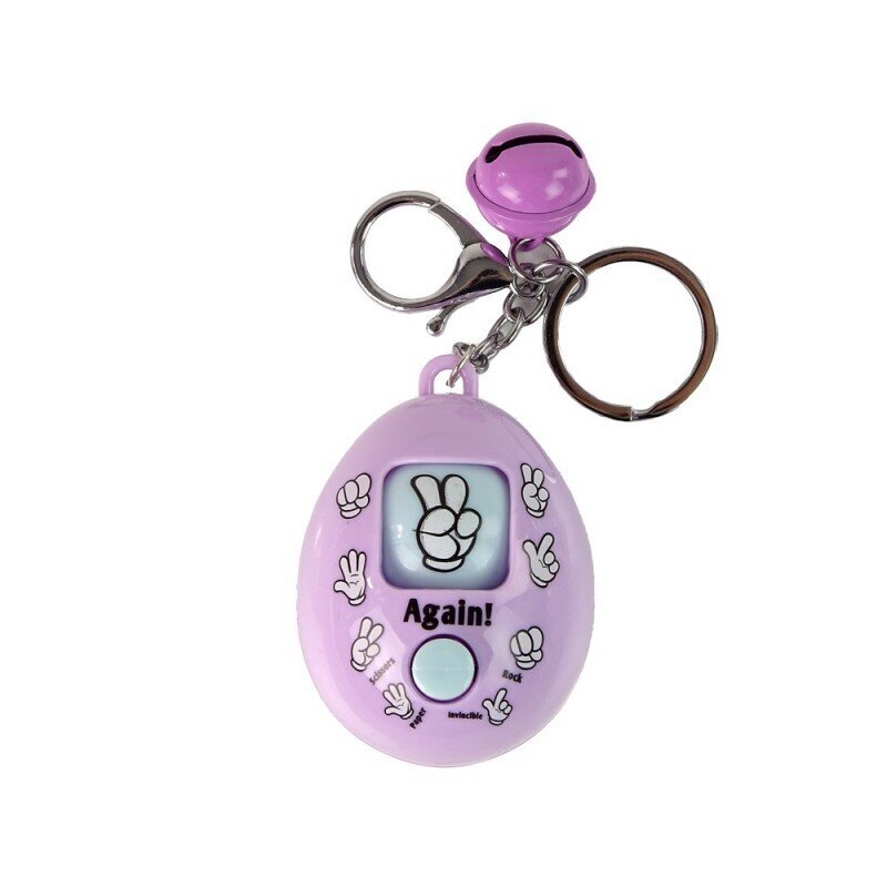 Key ring Game Paper Stone Scissors Purple цена и информация | Võtmehoidjad | hansapost.ee