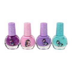 Beauty Set Colorful Nail Polishes 4 Pieces Unicorns hind ja info | Laste ja ema kosmeetika | hansapost.ee