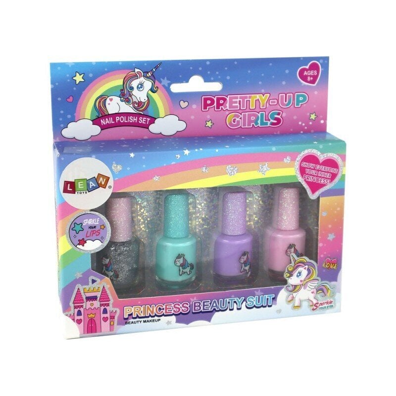 Beauty Set Nail Polishes Delicate Colors 4 Pieces hind ja info | Laste ja ema kosmeetika | hansapost.ee