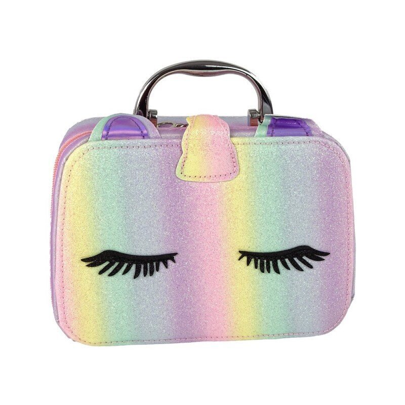 Laste ilukomplekt LeanToys Beauty Set in Glitter Suitcase, 1 tk цена и информация | Laste ja ema kosmeetika | hansapost.ee