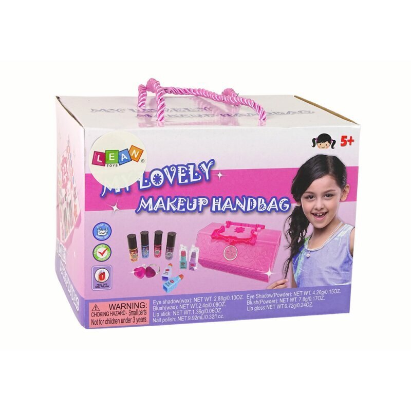 Makeup Bag Set Pink Eyeshadows. цена и информация | Laste ja ema kosmeetika | hansapost.ee