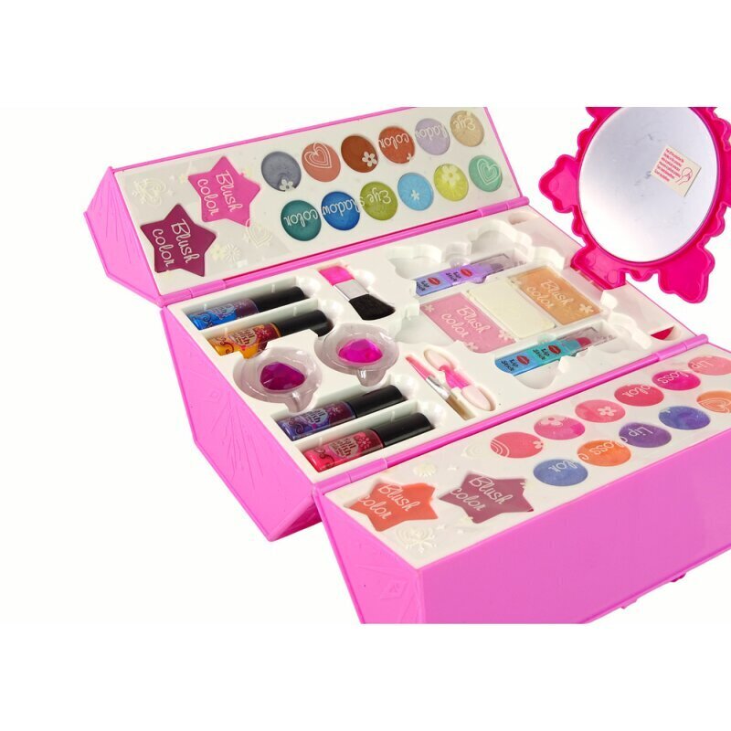 Makeup Bag Set Pink Eyeshadows. цена и информация | Laste ja ema kosmeetika | hansapost.ee
