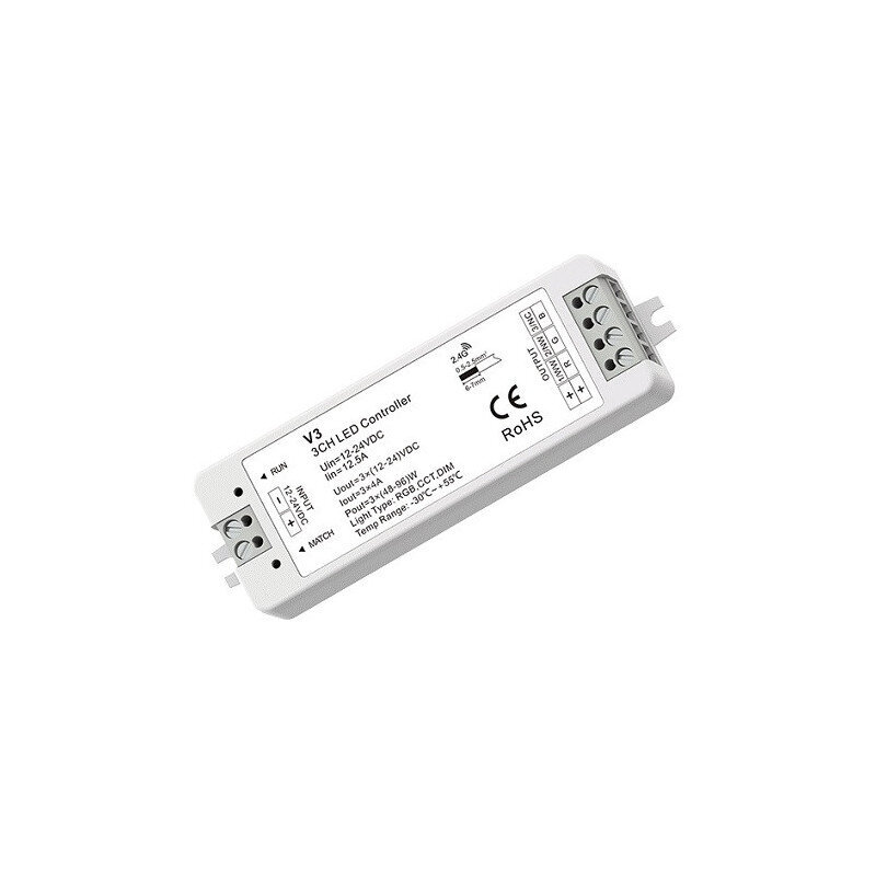 V3 DC RGB kontroller, 12-24V цена и информация | Valgusribad ja LED ribad | hansapost.ee