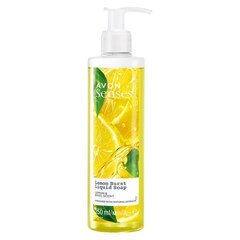 Жидкое мыло с ароматом лимона и базилика, Avon Lemon Burst, 250 мл цена и информация | Мыло | hansapost.ee