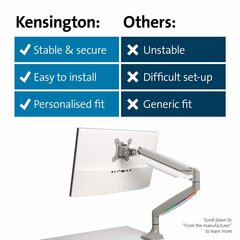 Kensington K55470EU цена и информация | Кронштейны для монитора | hansapost.ee
